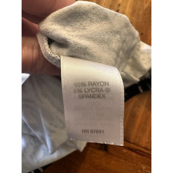 J Jill Wearever Collection Dress Size Small Tank Chevron Midi Sleeveless - Picture 12 of 12